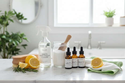How to Clean Bathroom Naturally Without Chemicals