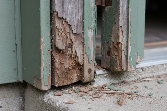 How to Fix a Door Frame That Is Rotted