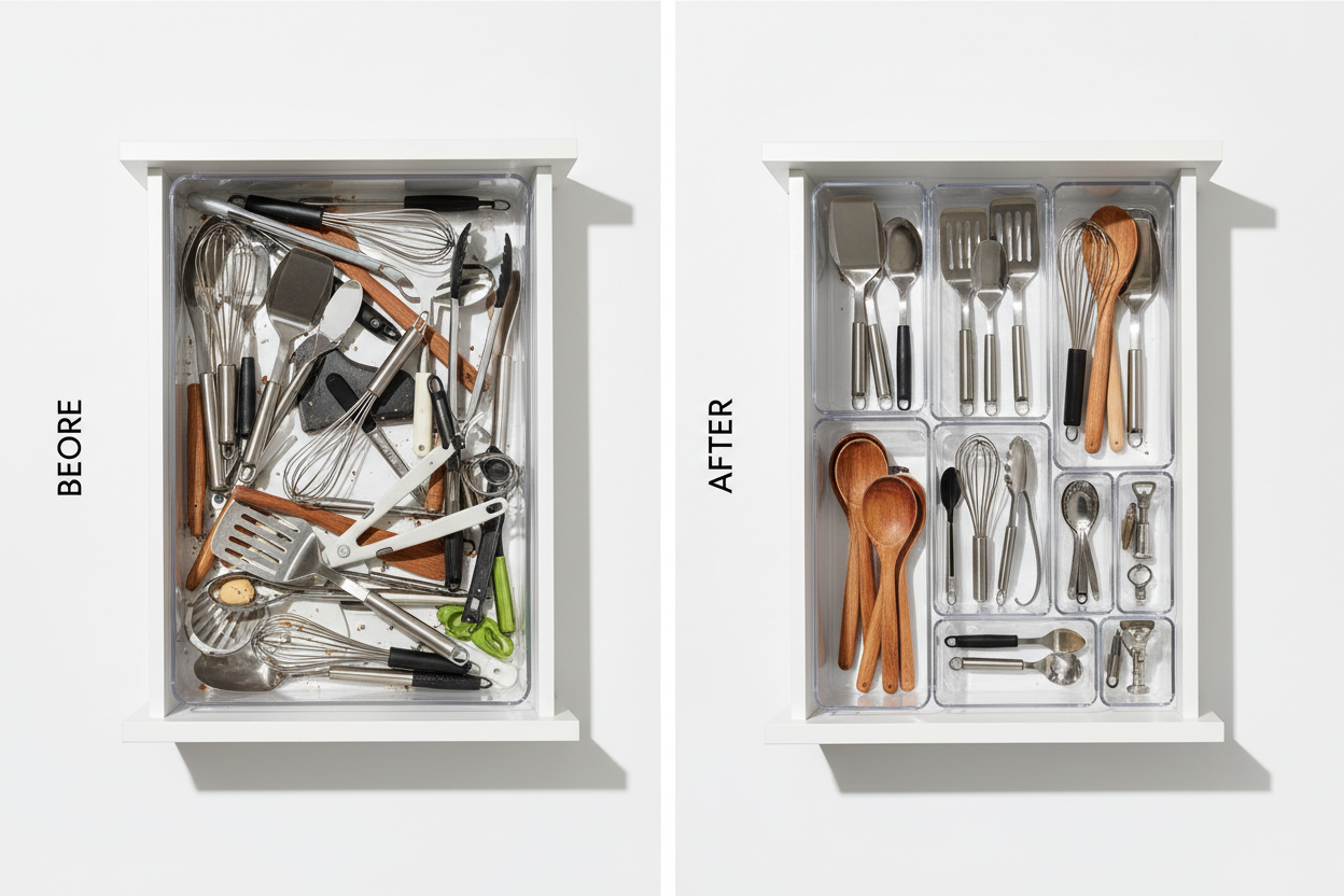 How to Declutter Kitchen Drawers: Step-by-Step Guide – Life Logic Lab