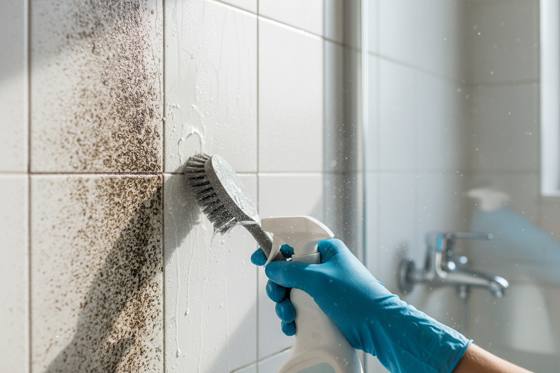 How to Remove Mold from Bathroom Grout