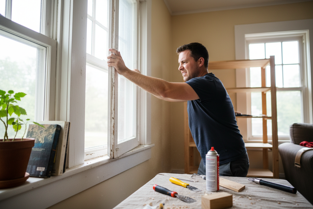 How to Fix a Window That Won't Open