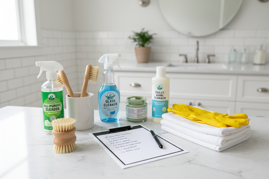 Weekly Bathroom Cleaning Routine