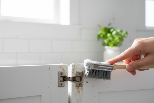 How to Clean Kitchen Cabinet Hinges