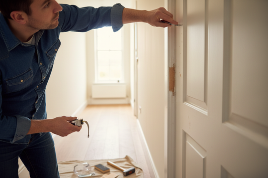 How to Fix a Door That Sticks at Top