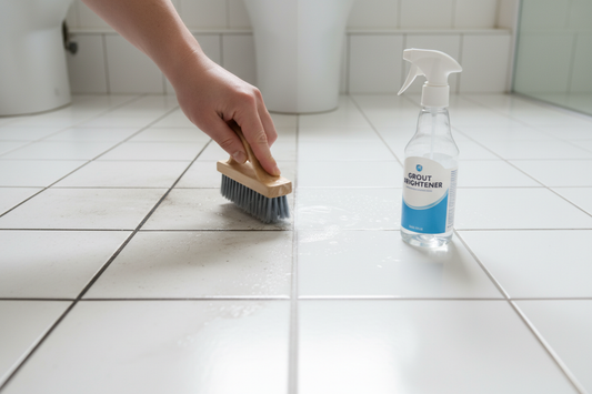 How to Whiten Bathroom Grout
