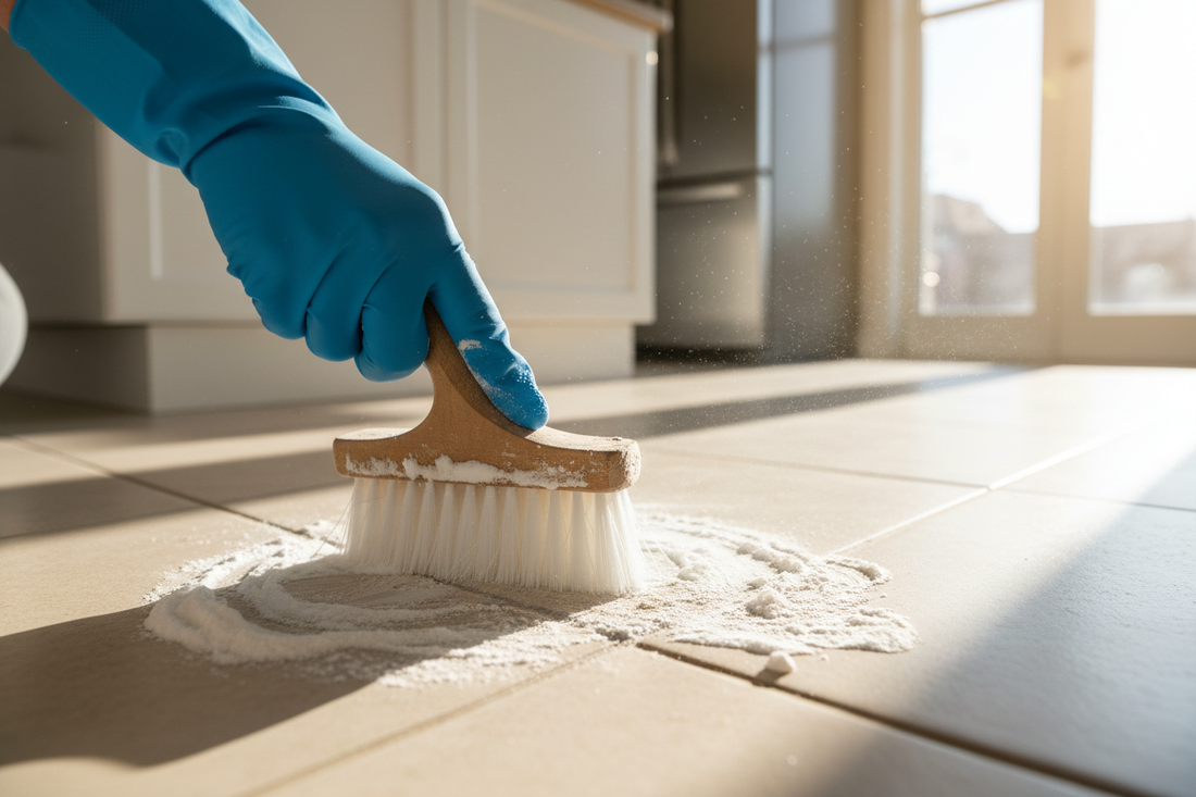 How to Clean Grout on Kitchen Floor