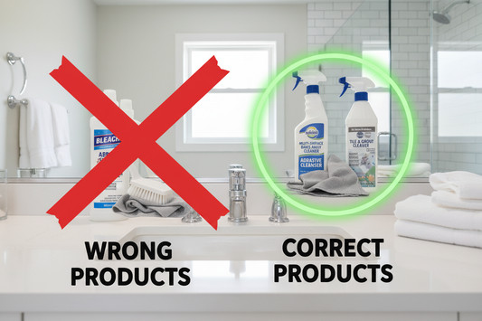 Bathroom Cleaning Mistakes to Avoid