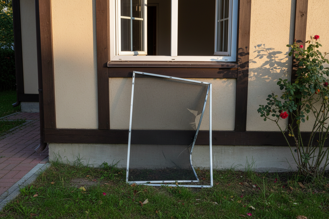 How to Fix a Window Screen That Won't Stay In