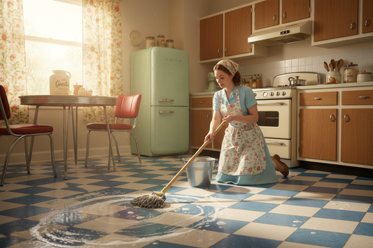 How to Clean Linoleum Kitchen Floor