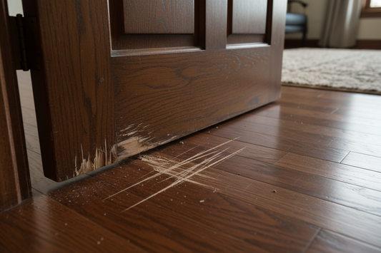How to Fix a Door That Sticks at Bottom