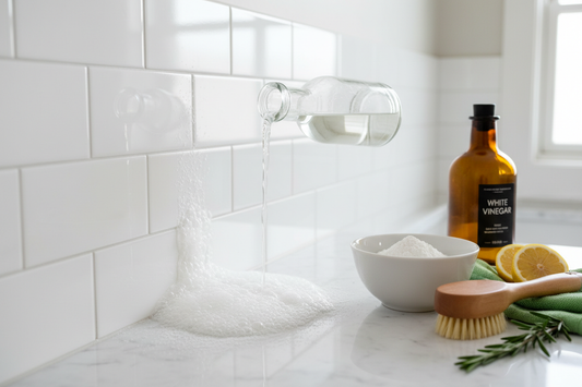 How to Clean Bathroom Grout with Baking Soda