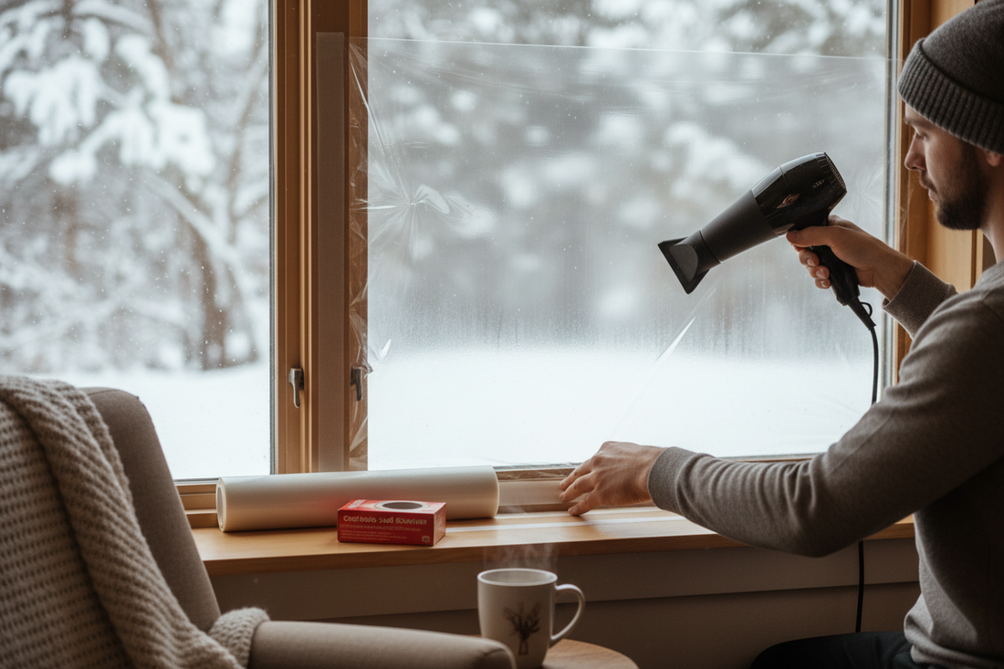 How to Insulate Windows with Plastic Film