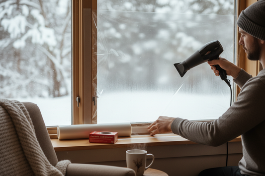 How to Insulate Windows with Plastic Film