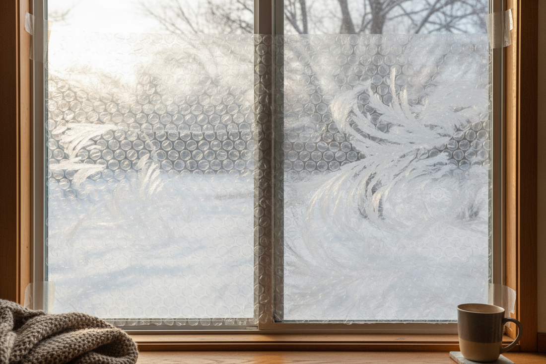 How to Insulate Windows with Bubble Wrap