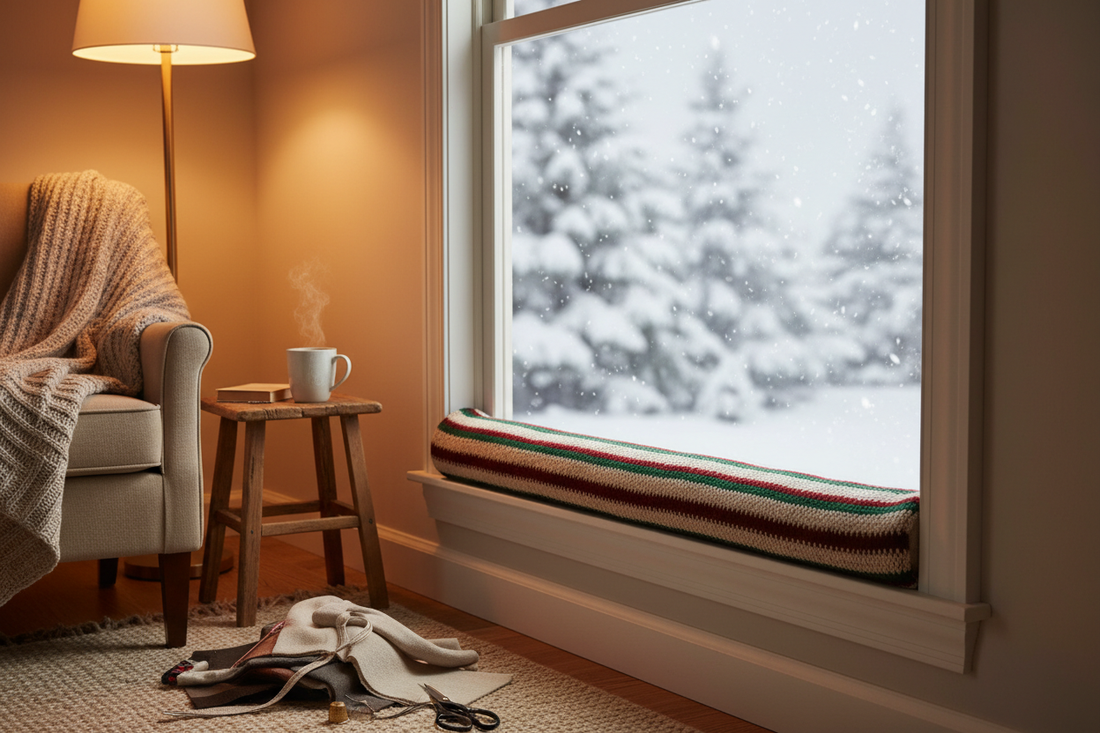 How to Insulate Windows with a Draft Snake