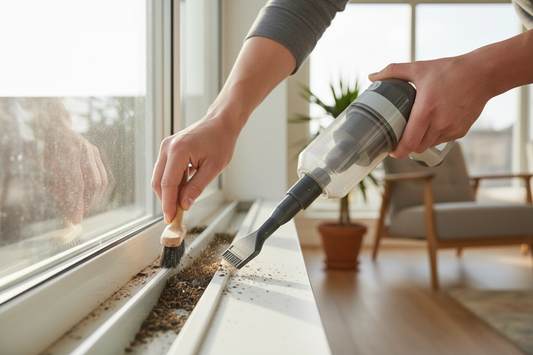 How to Clean Window Tracks