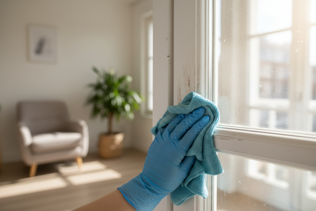How to Clean Window Frames