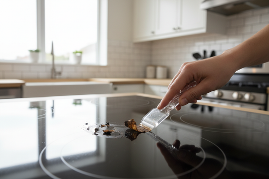 How to Remove Burnt Food from Glass Stove Top