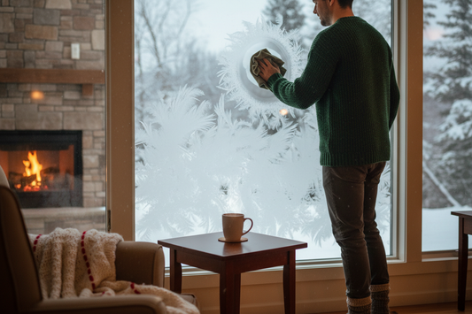 How to Clean Windows in Winter