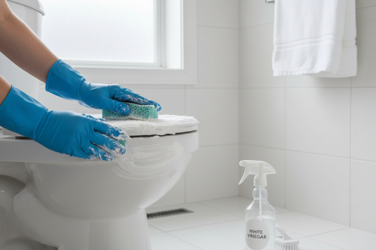 How to Clean Toilet Seat with Baking Soda