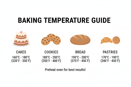 Oven Temperature Guide for Baking
