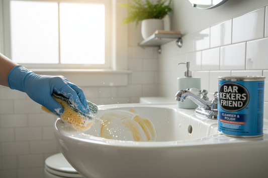 How to Remove Bathroom Sink Stains (Yellow, Rust, and Toothpaste)