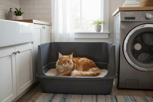 Best Cat Litter Box for Large Cats