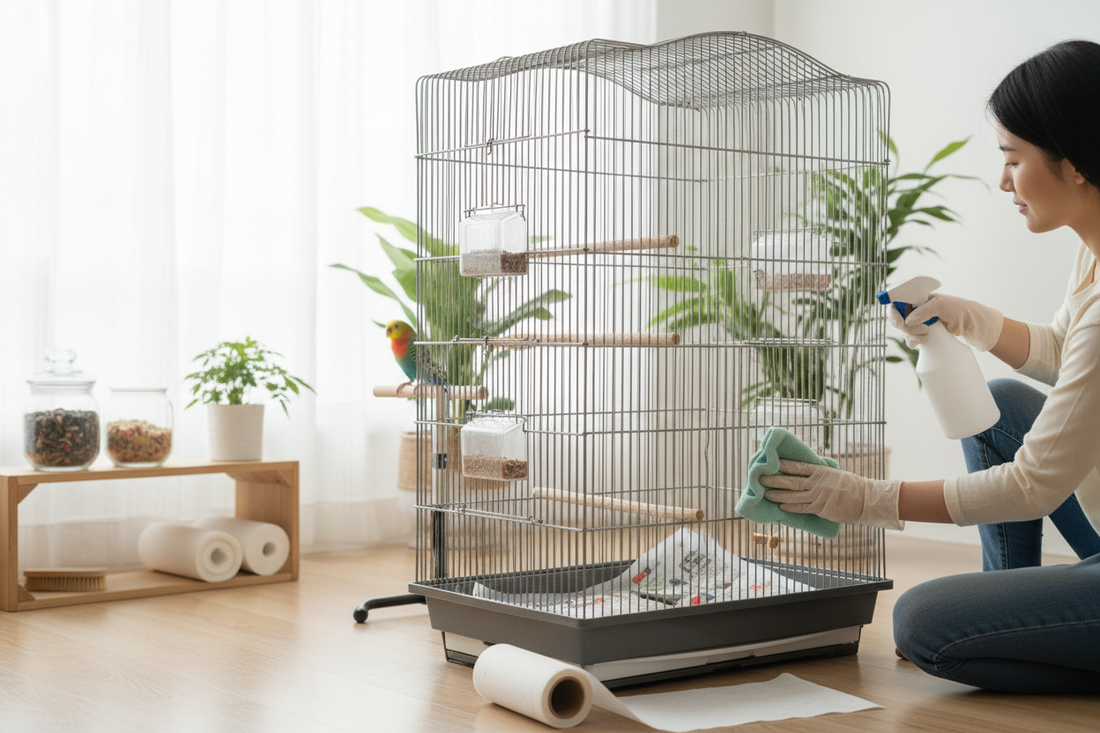 How to Clean a Bird Cage Properly: Step-by-Step Guide