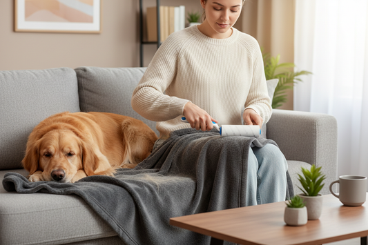 How to Remove Pet Hair from Blanket