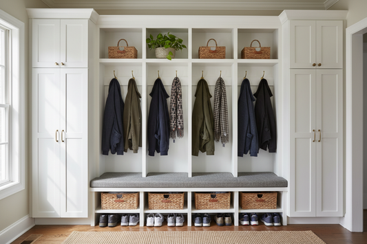 How to Add a Built-In Mudroom