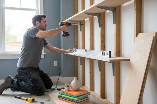 How to Add Built-In Shelves to a Room