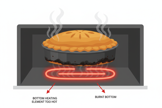 Why Is Food Burning on Bottom in Oven