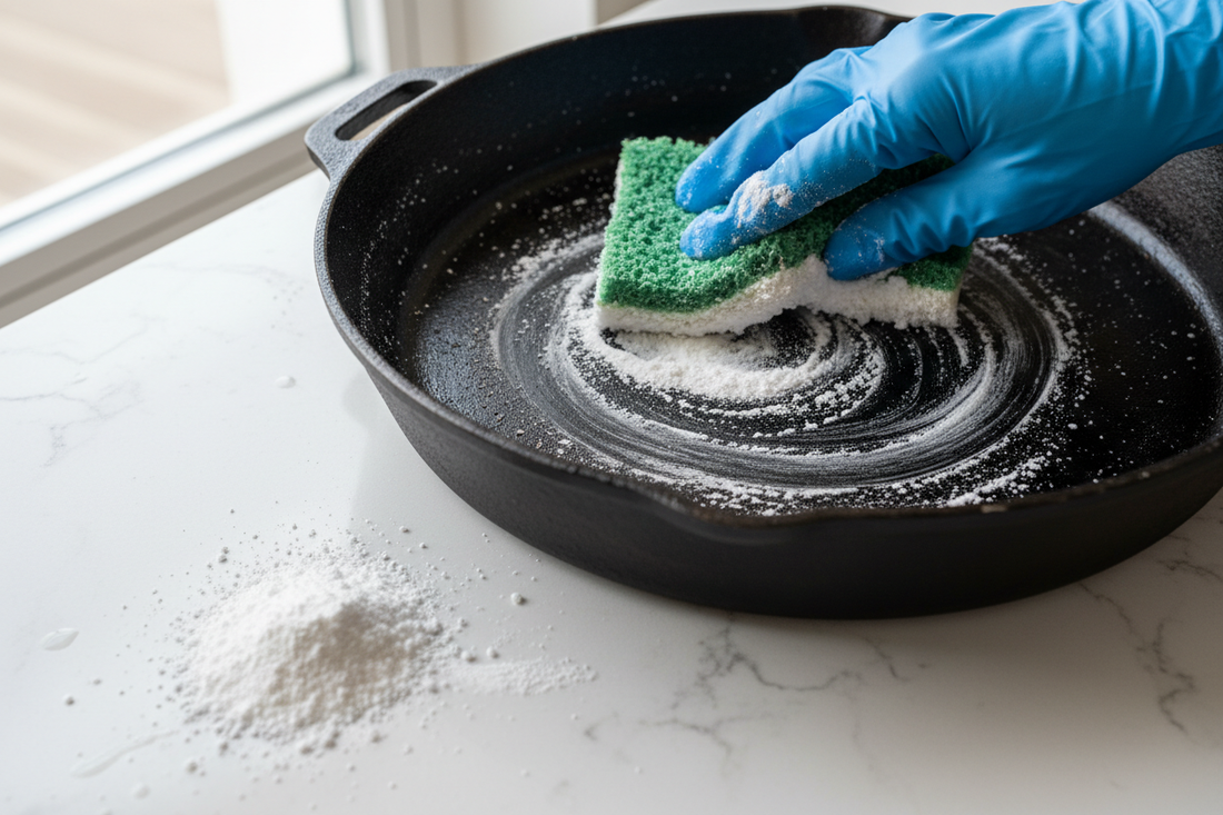 How to Clean a Burnt Pan Bottom (Outside and Inside)