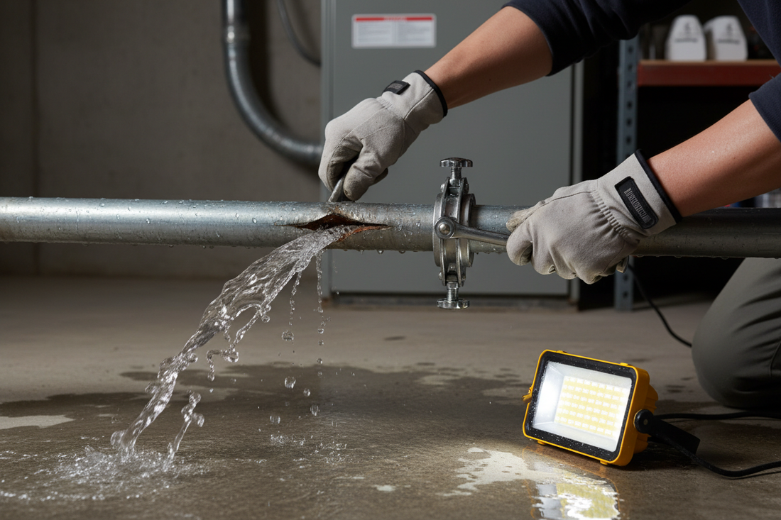 How to Fix a Burst Pipe Temporarily