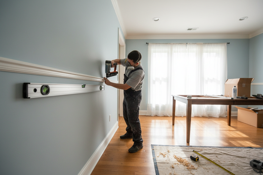How to Install Chair Rail Molding