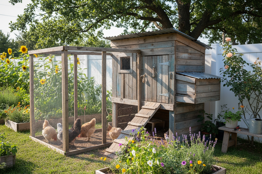How to Build a Chicken Coop from Pallets