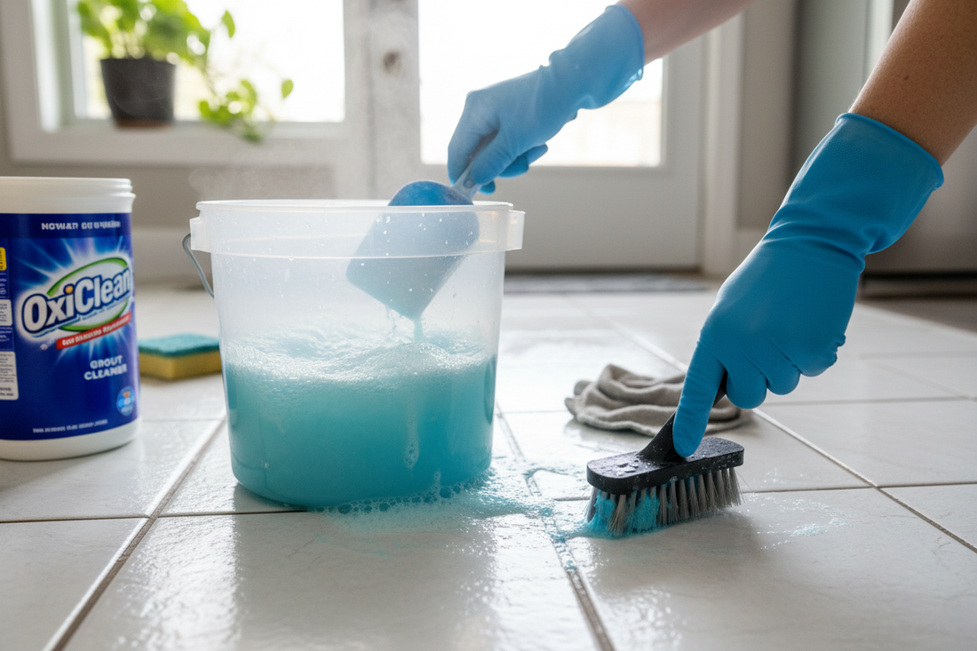 How to Clean Grout with Bleach (Safely and Effectively)
