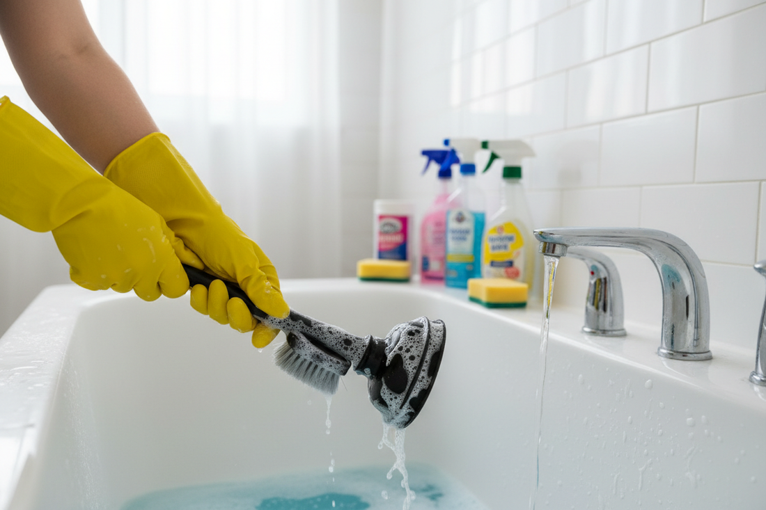 How to Clean Toilet Plunger