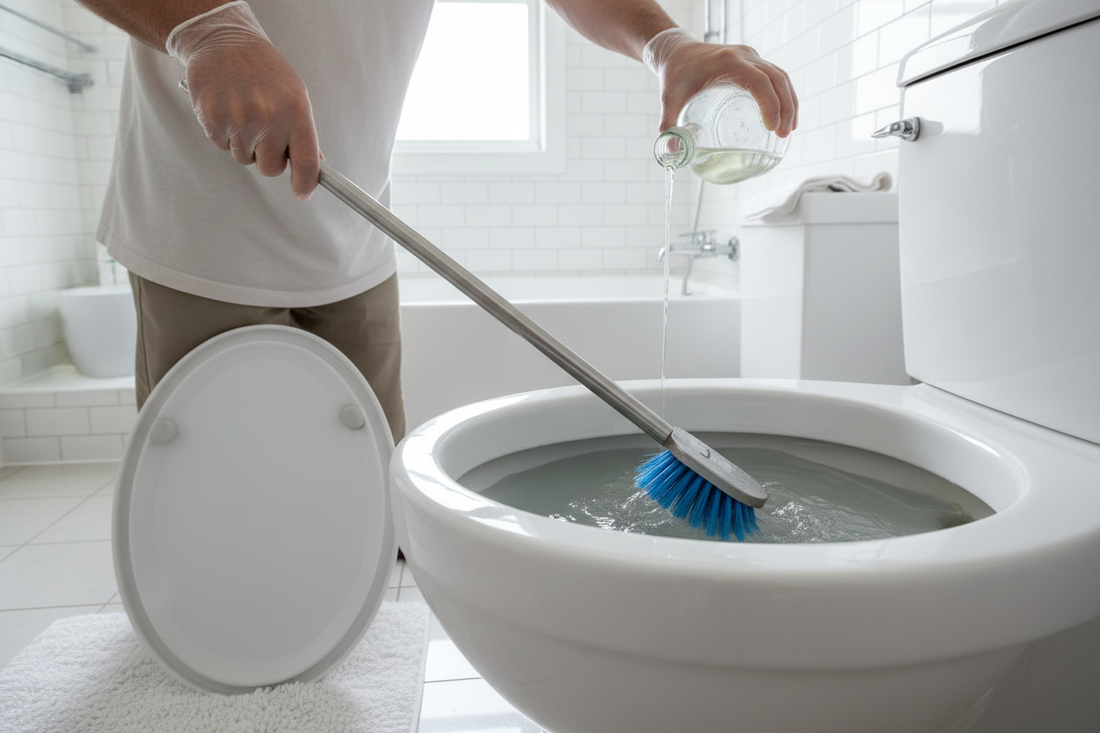 How to Clean Toilet Tank Without Draining