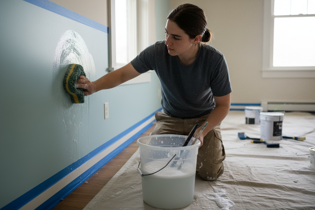 How to Clean Walls Before Painting: The Right Method for Every Wall Type