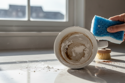 How to Remove Coffee Stains from Mugs (Fast Methods for Every Stain Level)