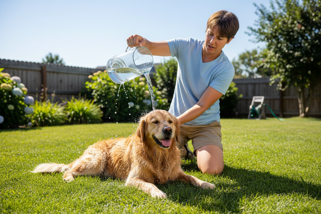 How to Cool Down an Overheating Dog