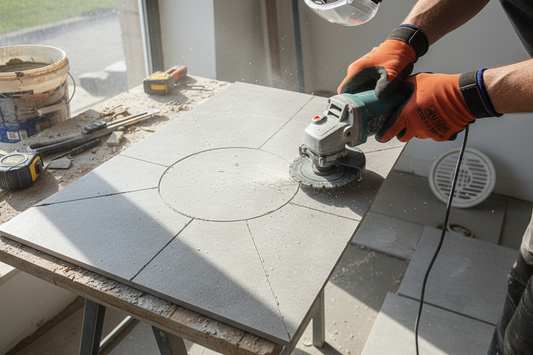 How to Cut Tile Around a Drain (Circle and Square Drain Guide)