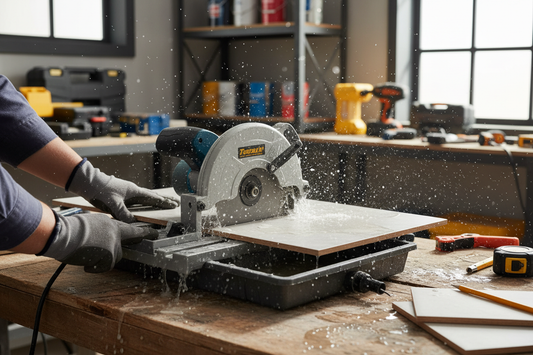 How to Cut Tile with a Wet Saw (Clean, Precise Cuts Every Time)