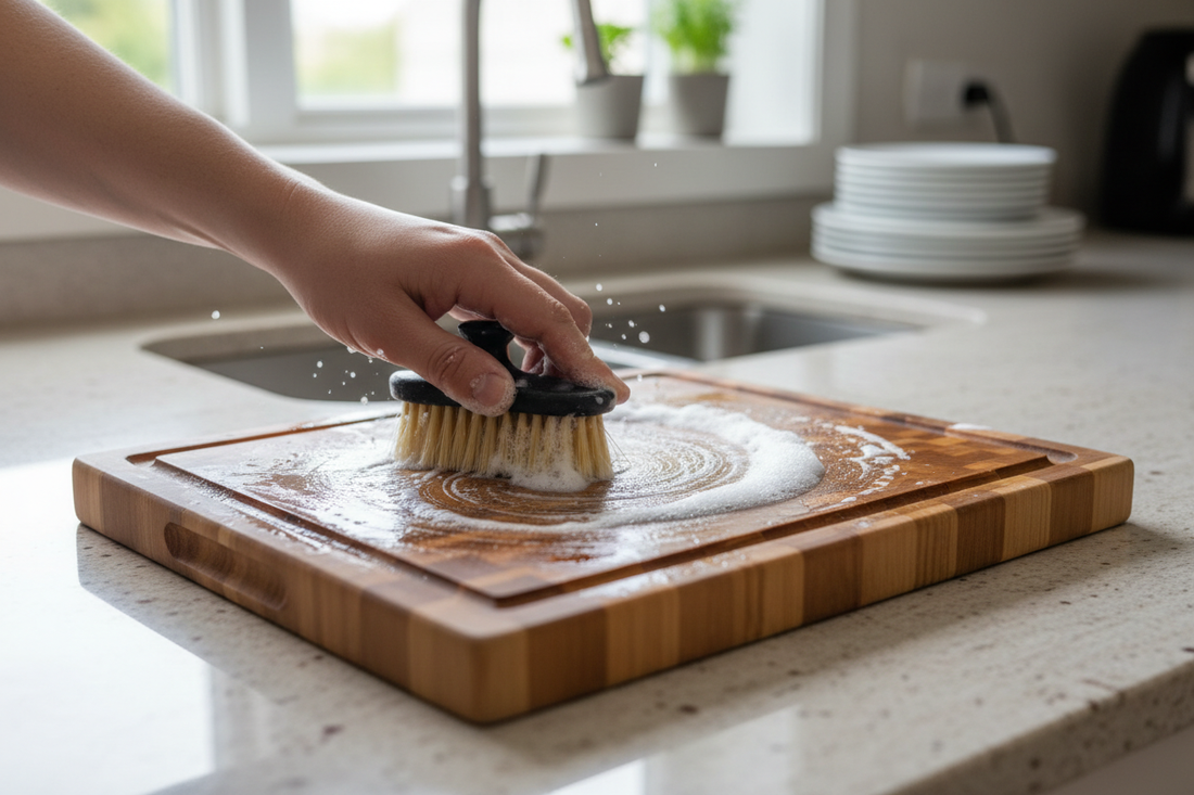 How to Clean a Cutting Board Properly (Wood, Plastic, and Bamboo)