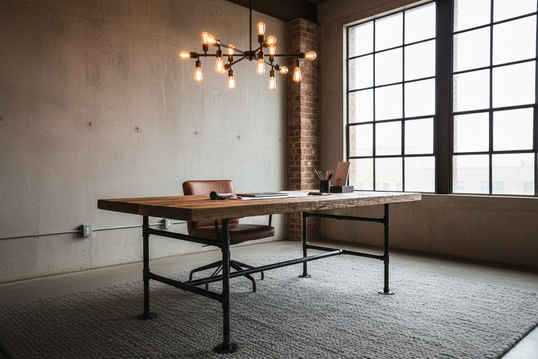 How to Build a Desk from Pipe