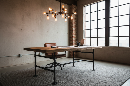 How to Build a Desk from Pipe