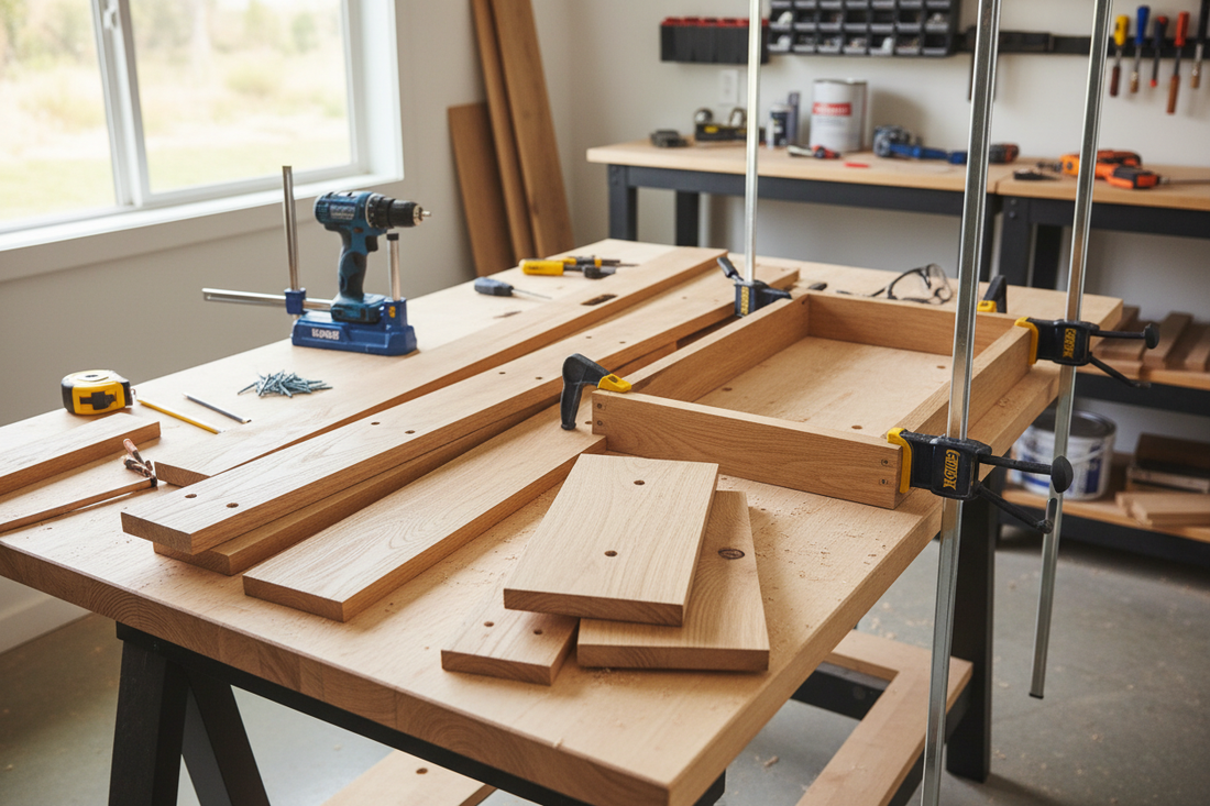 How to Build a Desk from Scratch