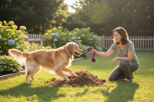 How to Stop Dog from Digging