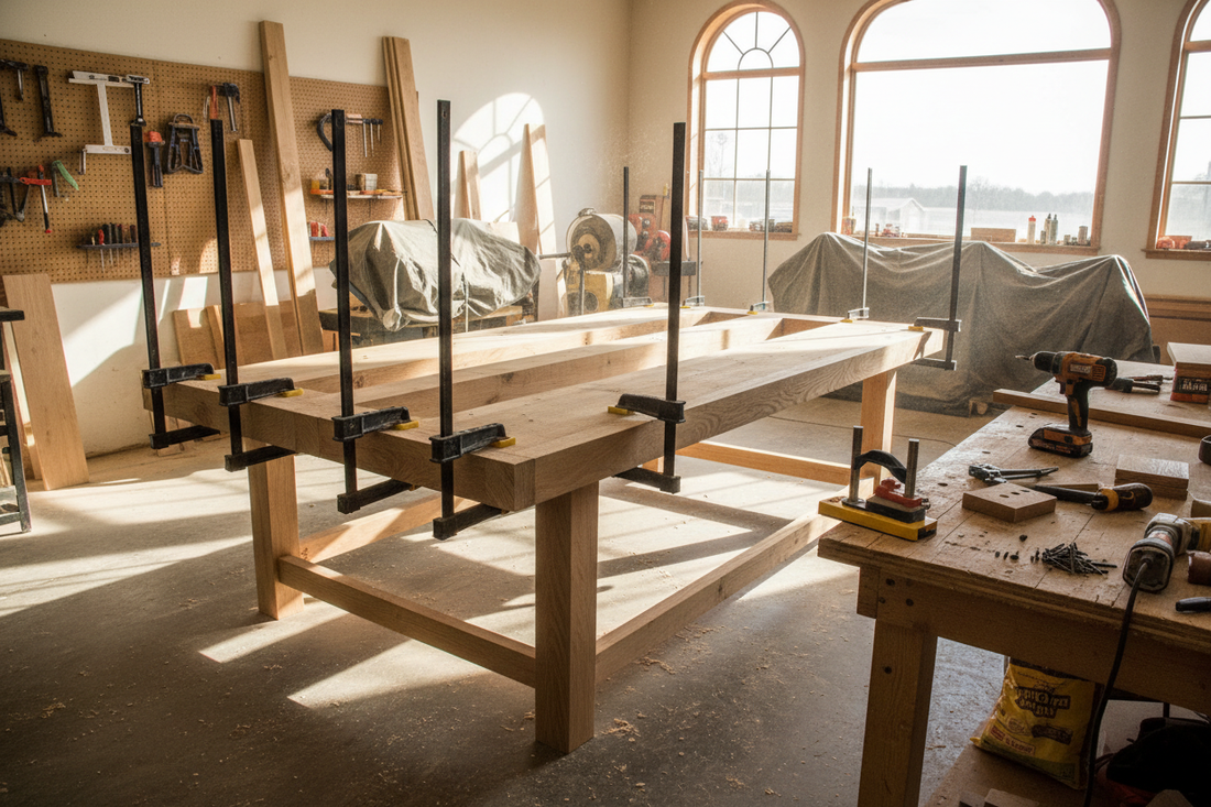 How to Build a Dining Table from Scratch